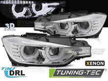 Carica l&#39;immagine nel visualizzatore di Gallery, Fari Anteriori BMW Serie 3 F30/F31 10.11 - 05.15 U-TYPE HID CHROME