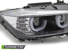 Carica l&#39;immagine nel visualizzatore di Gallery, Fari Anteriori BMW Serie 3 F30/F31 10.11 - 05.15 U-TYPE HID BLACK