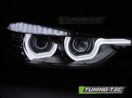 Fari Anteriori BMW Serie 3 F30/F31 10.11 - 05.15 U-TYPE HID BLACK