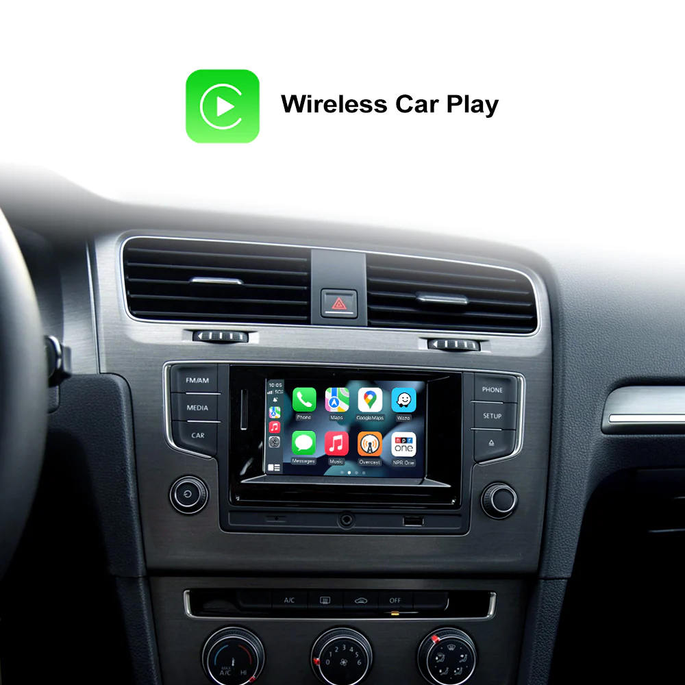 Wireless Carplay Android Auto Interface Box Module Volkswagen VW Golf ...
