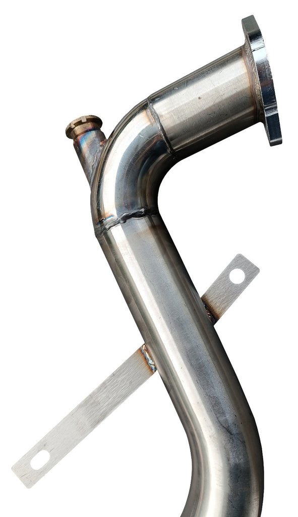 Saldature downpipe House-Tuning AL1 acciaio inox