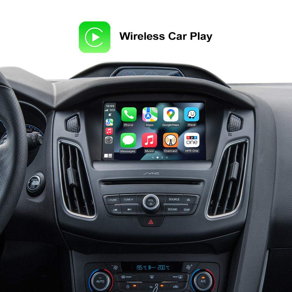 Andream Kit Interfaccia Wireless CarPlay Android Auto per Ford Sync2 Upgrade Media