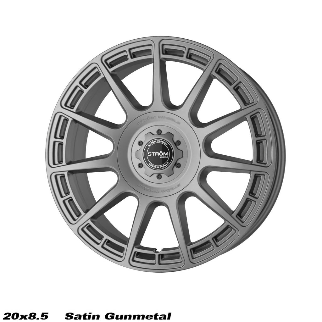 Cerchio in lega Ström VS-F11 20x8.5 5x112/5x120 ET44 Satin Gun Metal