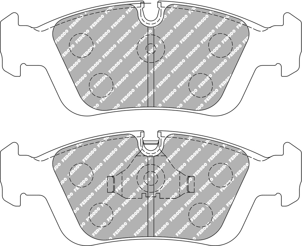 Pastiglie freni racing Ferodo DS1.11 anteriori BMW Serie 3 E36/E46, Z3 E36/7 - E36/8
