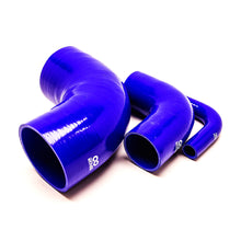 Carica l'immagine nel visualizzatore di Gallery, Curva 90° in silicone | Cooling Solutions — Blu