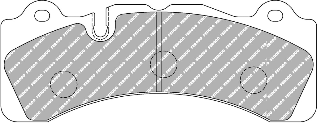 Pastiglie freni racing Ferodo DS1.11 per pinze Brembo