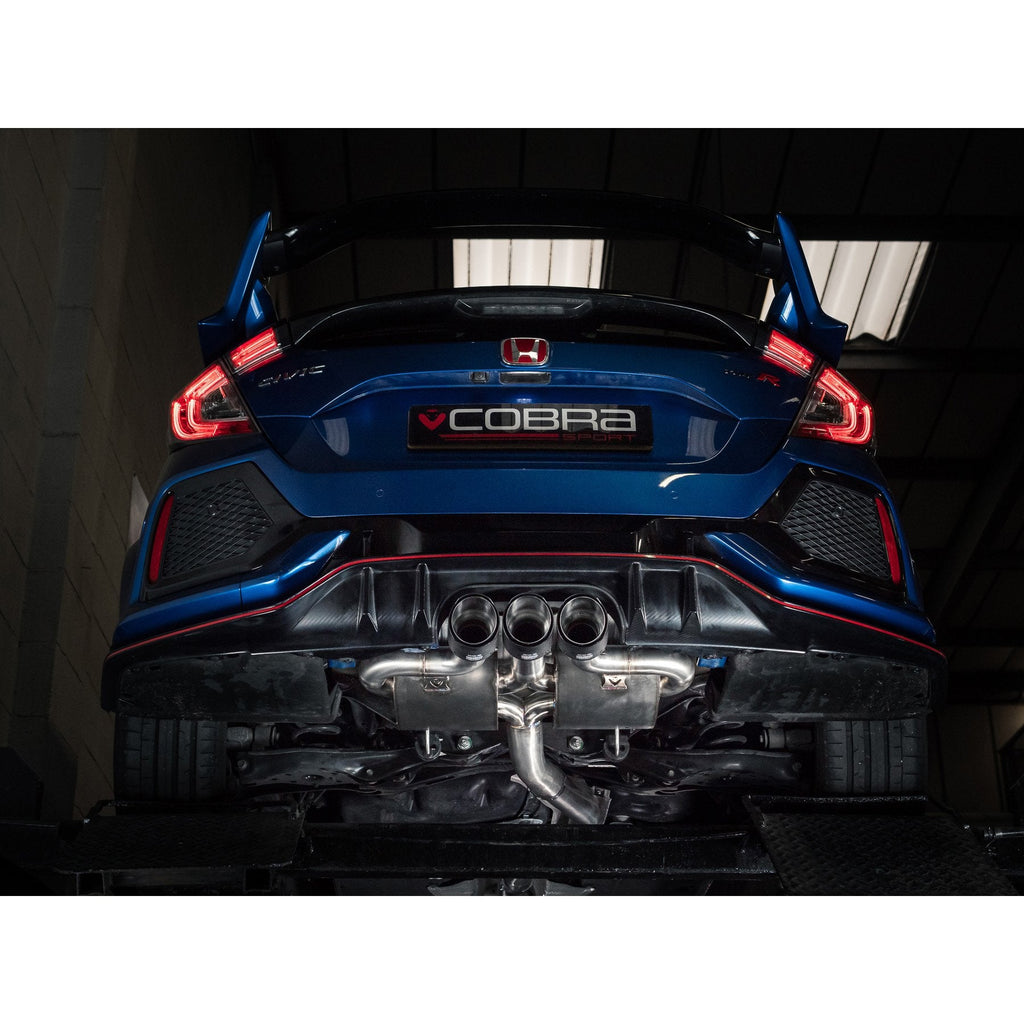 Cobra Sport Scarico sportivo Turbo Back per Honda Civic Type R FK8 (UK Model)
