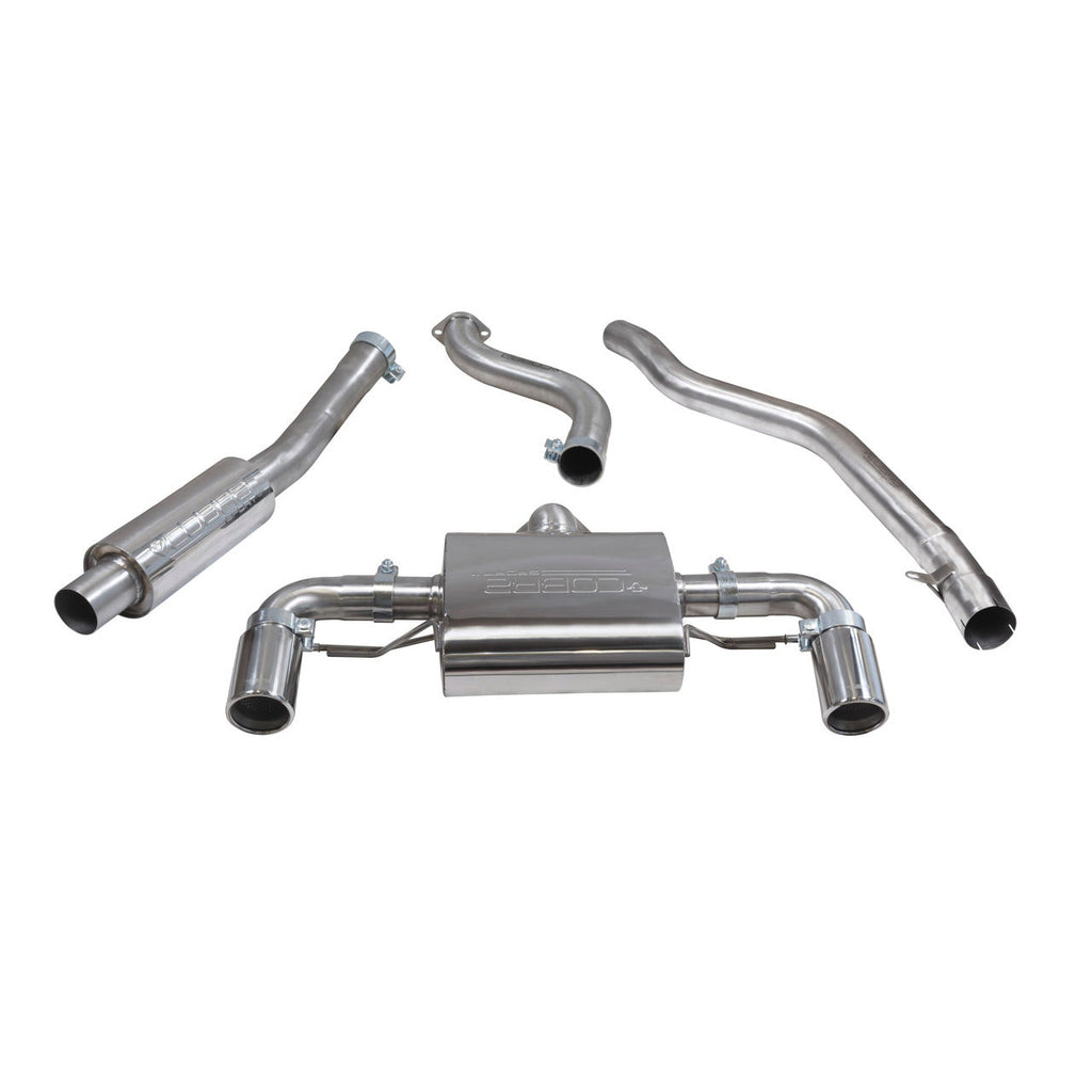 Cobra Sport Scarico sportivo Cat Back per BMW M140i Manual F20 & F21 (16-19)