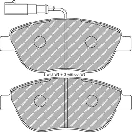Pastiglie freni Ferodo DS Performance anteriori Fiat Grande Punto 199, Stilo 192