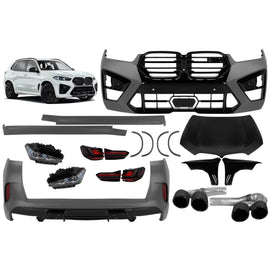 5M stile kit carrozzeria tuning per BMW X5 E70 – conversione a G05 dal 2023