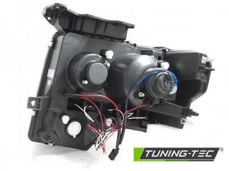 Fari Anteriori FORD F150 MK12 08-14 ANGEL EYES BLACK