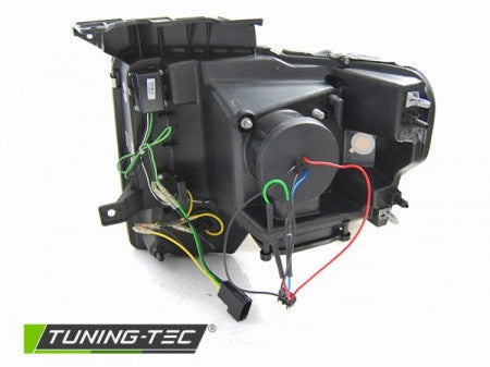 Fari Anteriori FORD F150 MK12 08-14 TUBE LIGHT BLACK
