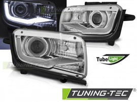 Fari Anteriori CHEVROLET CAMARO 09-13 TUBE LIGHT CHROME