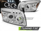 Fari Anteriori DODGE CALIBER 06-12 ANGEL EYES CHROME