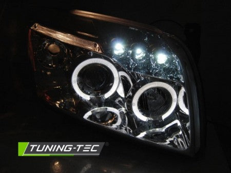 Fari Anteriori DODGE CALIBER 06-12 ANGEL EYES CHROME