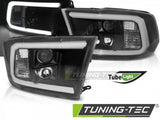 Fari Anteriori DODGE RAM 09-18 TUBE LIGHT BLACK
