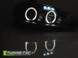 Fari Anteriori MAZDA MX5 01-05 ANGEL EYES BLACK