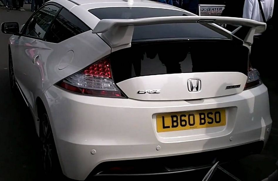 Spoiler Posteriore Mugen Style SK-Import Plastica ABS Honda CR-Z