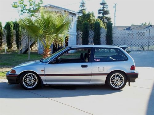 Spoiler Posteriore Chargespeed Style SK-Import Honda Civic CRX EF ED EE Vetroresina