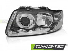 Carica l&#39;immagine nel visualizzatore di Gallery, Fari Anteriori CHROME Lato Sinistro TYC per AUDI A3 8L 00-03