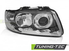 Carica l&#39;immagine nel visualizzatore di Gallery, Fari Anteriori CHROME Lato Destro TYC per AUDI A3 8L 00-03
