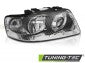 Fari Anteriori CHROME Lato Destro TYC per AUDI A3 8L 00-03