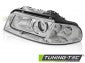 Fari Anteriori CHROME Lato Sinistro TYC per AUDI A4 B5 99-00