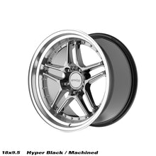 Cerchio in lega Ström DS-05 18x9.5 5x114.3 ET15 Hyper Black Polished Dish