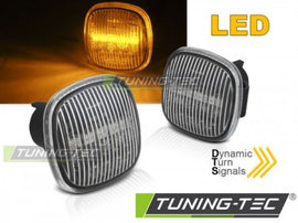 Frecce Laterali WHITE LED Sequenziali per AUDI A3,A4 / SKODA FABIA,OCTAVIA