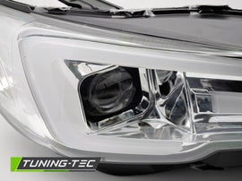 Fari Anteriori LED DRL CHROME per SUBARU WRX VA GJ 14-22