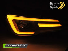 Carica l&#39;immagine nel visualizzatore di Gallery, Fari Anteriori LED DRL BLACK per SUBARU WRX VA GJ 14-22