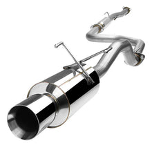 Carica l'immagine nel visualizzatore di Gallery, Scarico Cat-Back Terminale Arrotolato SK-Import Honda Civic EG EH EJ EK 57mm Inox