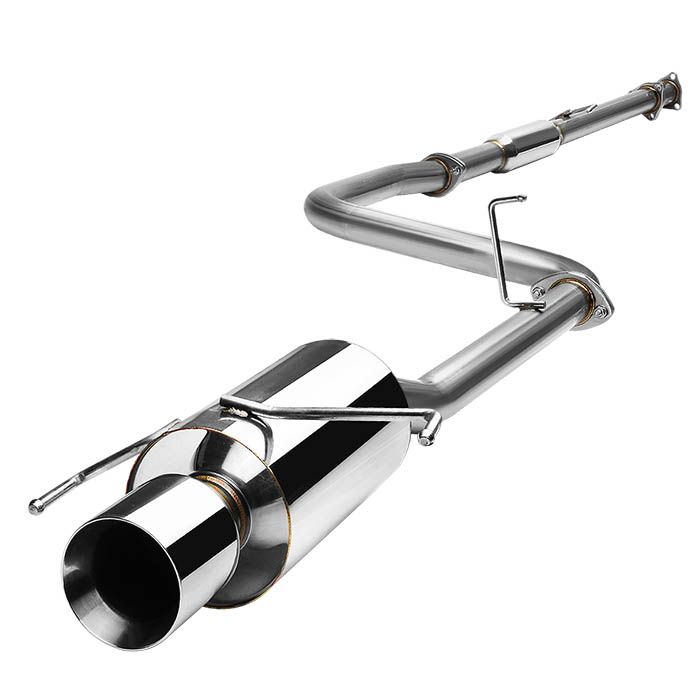 Scarico Cat-Back SK-Import Honda Prelude BB Terminale a Doppia Parete 61 mm