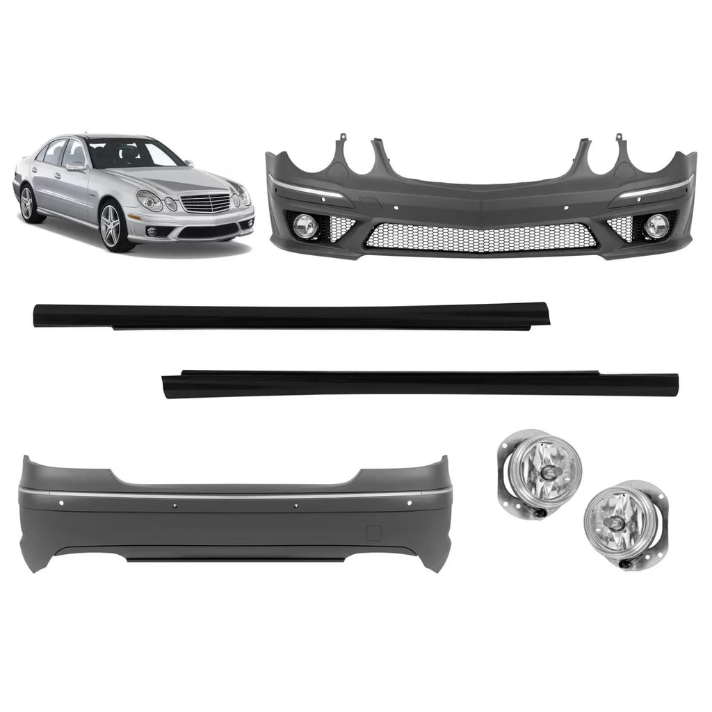 63 A design kit carrozzeria tuning per Mercedes Classe E W211 berlina 2006-2009