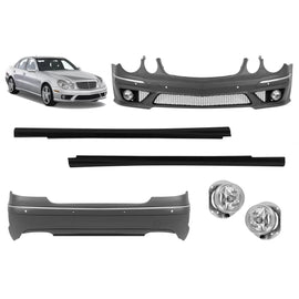 63 A design kit carrozzeria tuning per Mercedes Classe E W211 berlina 2006-2009