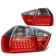 Carica l'immagine nel visualizzatore di Gallery, Fanali Posteriori LED SK-Import Lente Fumé e Rossa BMW Serie 3 E90 Pre Facelift