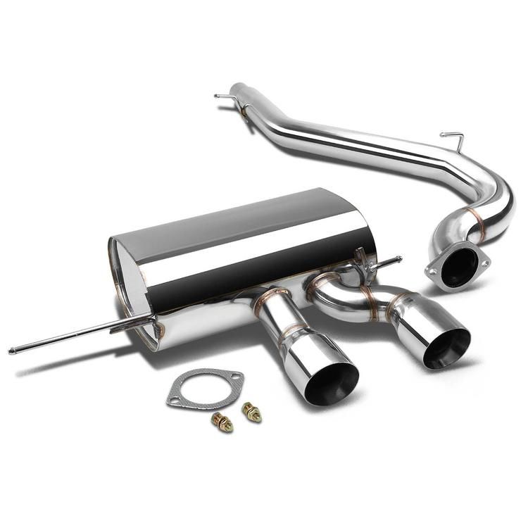 Scarico Cat-Back R32 Style SK-Import Volkswagen Golf Mk7 2.0 76mm Inox - foto 2