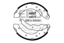Ganasce freno EBC posteriori per BMW Serie 3 (E36) 318