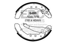 Ganasce freno EBC posteriori per Volkswagen Golf Mk2