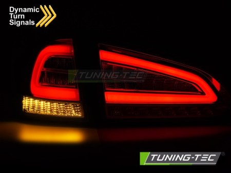 Fanali Posteriori a Led BLACK Sequenziali per FORD FOCUS MK3 SW 11-18