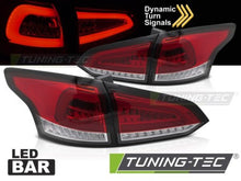 Carica l&#39;immagine nel visualizzatore di Gallery, Fanali Posteriori a Led RED WHITE Sequenziali per FORD FOCUS MK3 SW 11-18