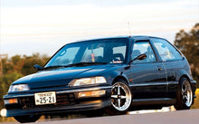 Carica l'immagine nel visualizzatore di Gallery, Frangivento Anteriori JDM Style SK-Import Fumé Honda Civic EF CRX ED EE