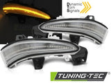 Frecce Specchietti LEXUS RX III 09-15 Sequenziali LED WHITE