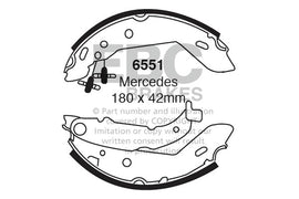 Ganasce freno EBC posteriori per Mercedes-Benz Classe A (W168) A160D