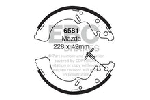 Ganasce freno EBC posteriori per Ford Maverick