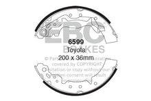 Ganasce freno EBC posteriori per Toyota Carina E AT190