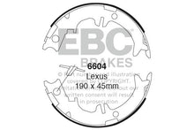 Ganasce freno EBC posteriori per Lexus SC430