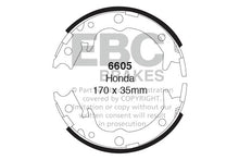 Ganasce freno EBC posteriori per Honda Legend