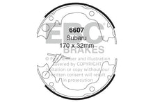 Ganasce freno EBC posteriori per Subaru Impreza