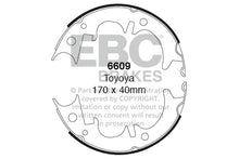 Ganasce freno EBC posteriori per Toyota Celica ST162